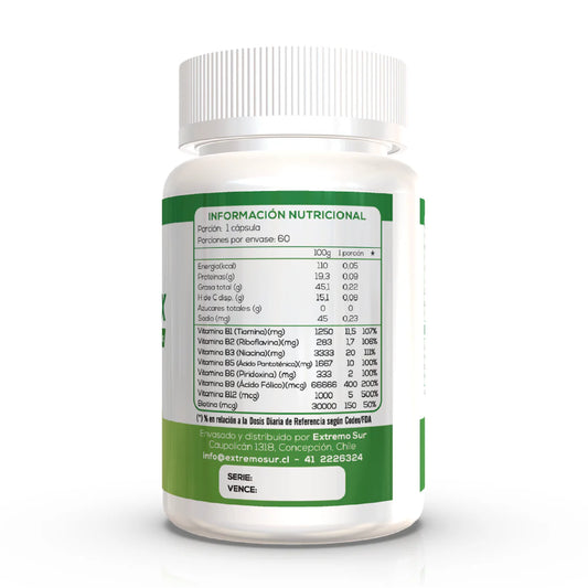 Cápsulas B-Complex Extremo Sur