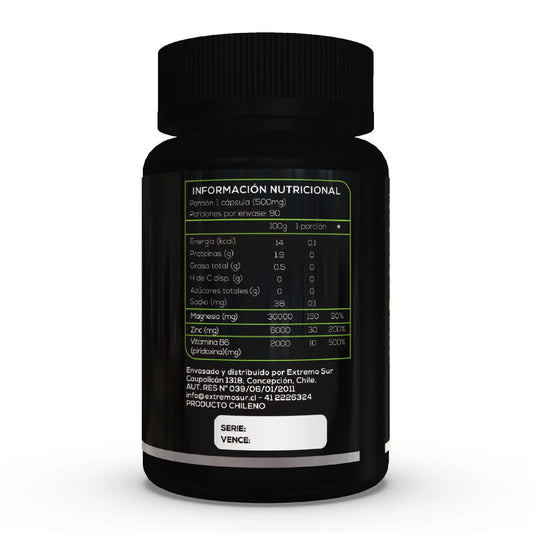 Cápsulas ZMA Extremo Sur 90 un.