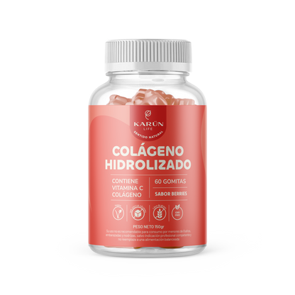 Gomitas Colágeno + Vitamina C Karun Life 60 unidades