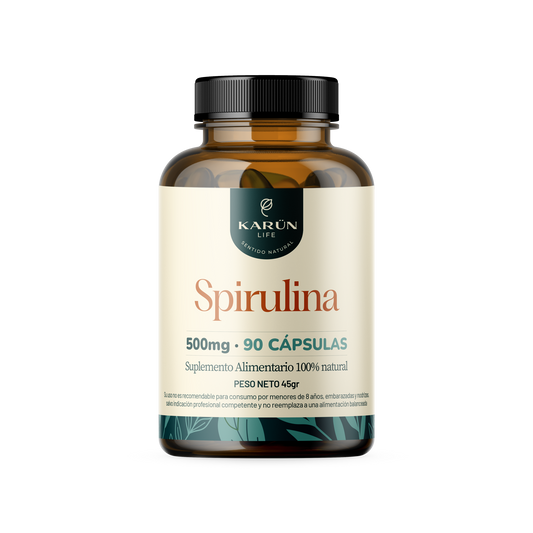Cápsulas Spirulina Karün Life 90 un.