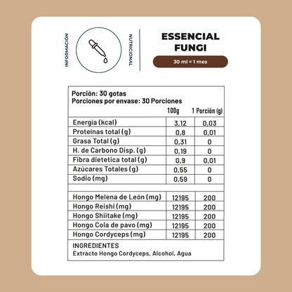 Extracto Essencial Fungi Karün Life 30 Ml
