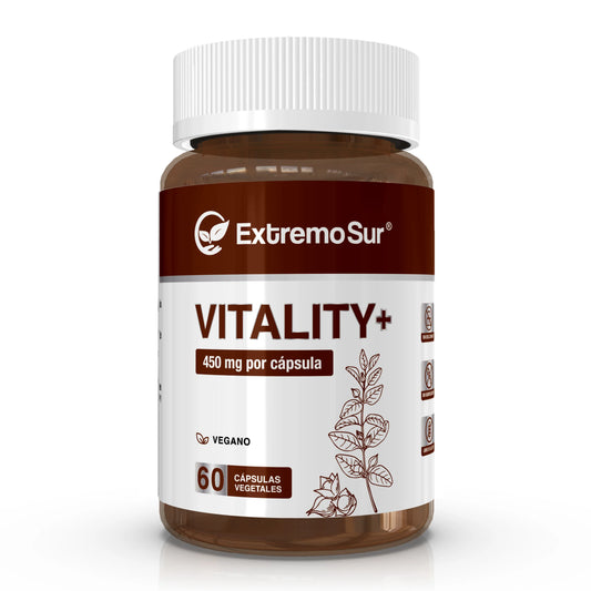 Cápsulas Vitality+ Ashwagandha Extremo Sur. 60un